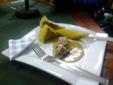 Plantain et Sauce Ndo'oh