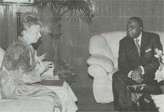 Christine Robichon et Réne Emmanuel Sadi
