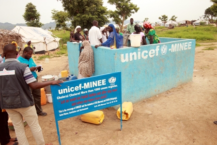 Forage Unicef à Minauwao