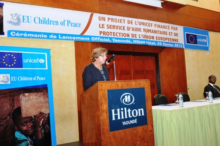 S.E. Mme Collet, Ambassadrice UE au Cameroun