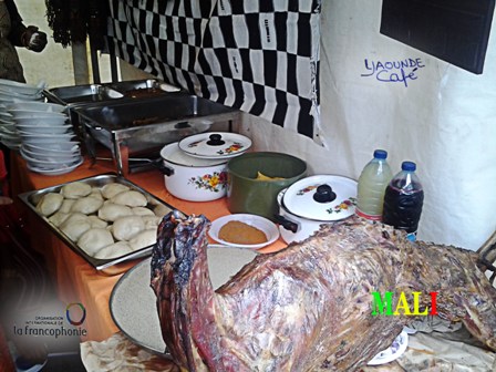 Stand du Mali, Foire gastronomique de la Francophonie 2015