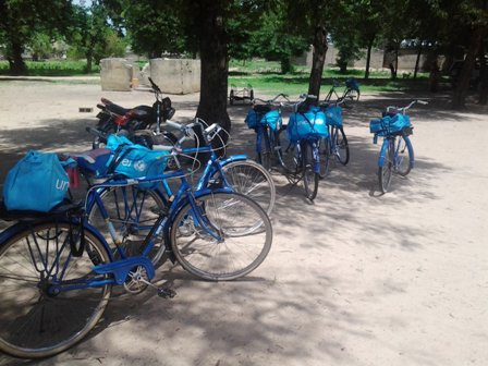 Bicyclettes des ASC de Touloum